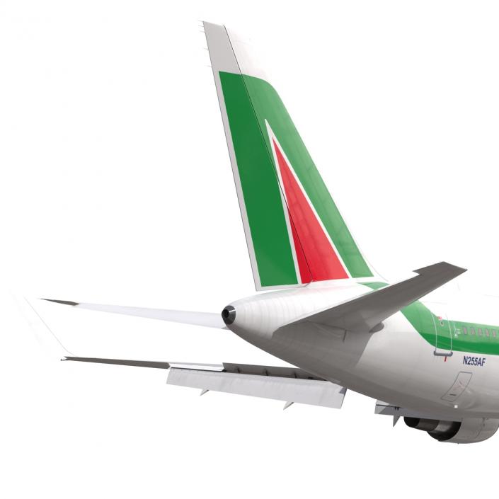 3D model Boeing 767-200ER Alitalia