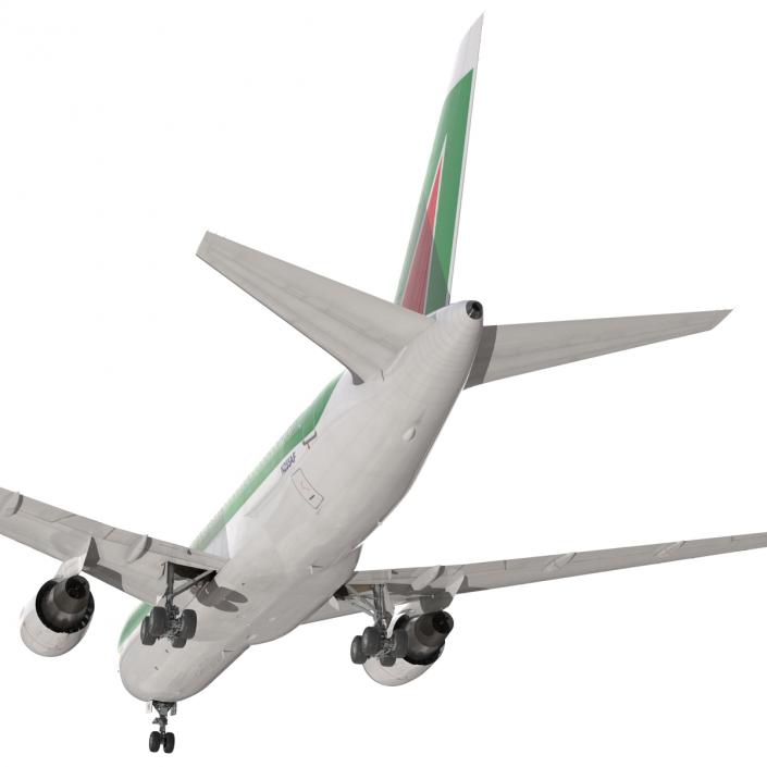 3D model Boeing 767-200ER Alitalia