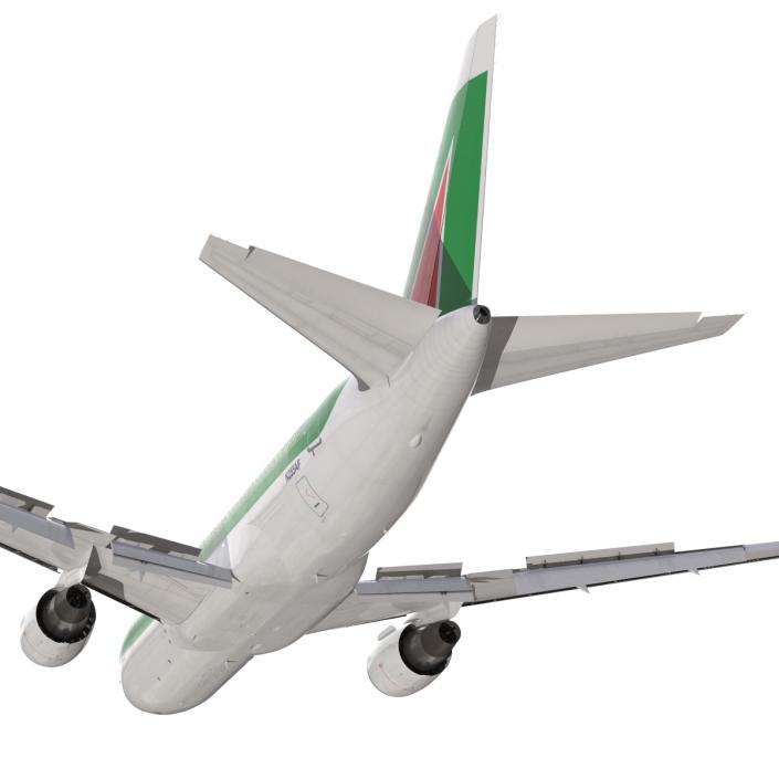 3D model Boeing 767-200ER Alitalia