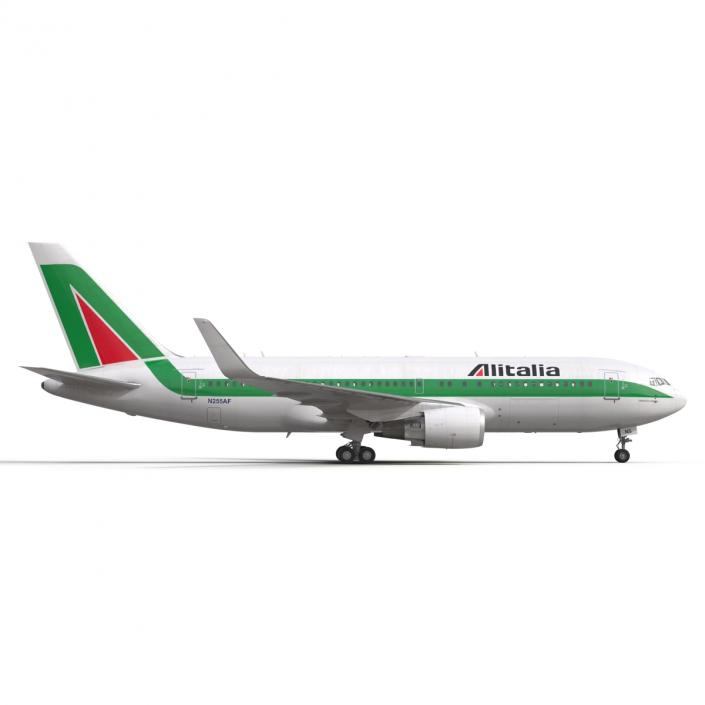 3D model Boeing 767-200ER Alitalia