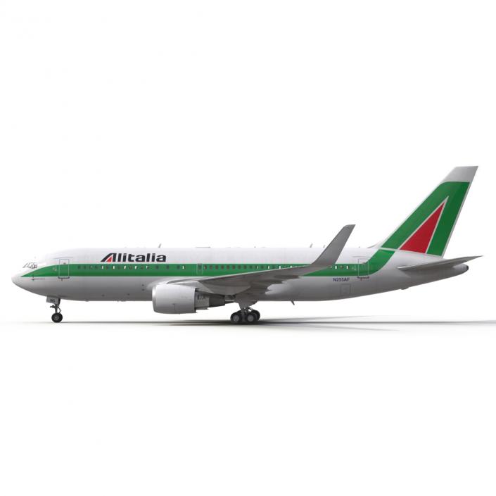 3D model Boeing 767-200ER Alitalia