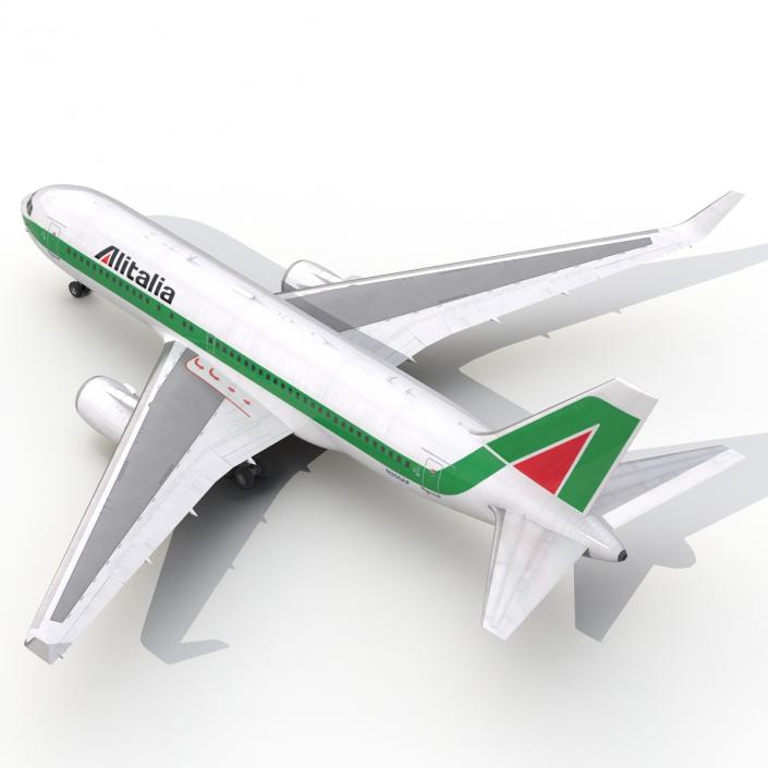 3D model Boeing 767-200ER Alitalia