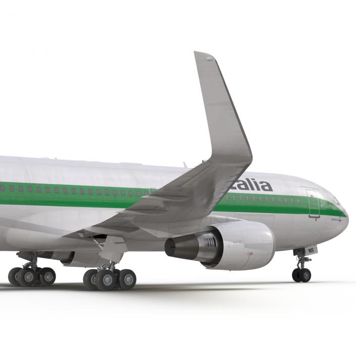 3D model Boeing 767-200ER Alitalia