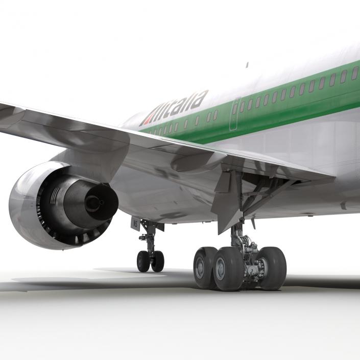 3D model Boeing 767-200ER Alitalia