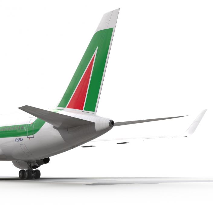 3D model Boeing 767-200ER Alitalia