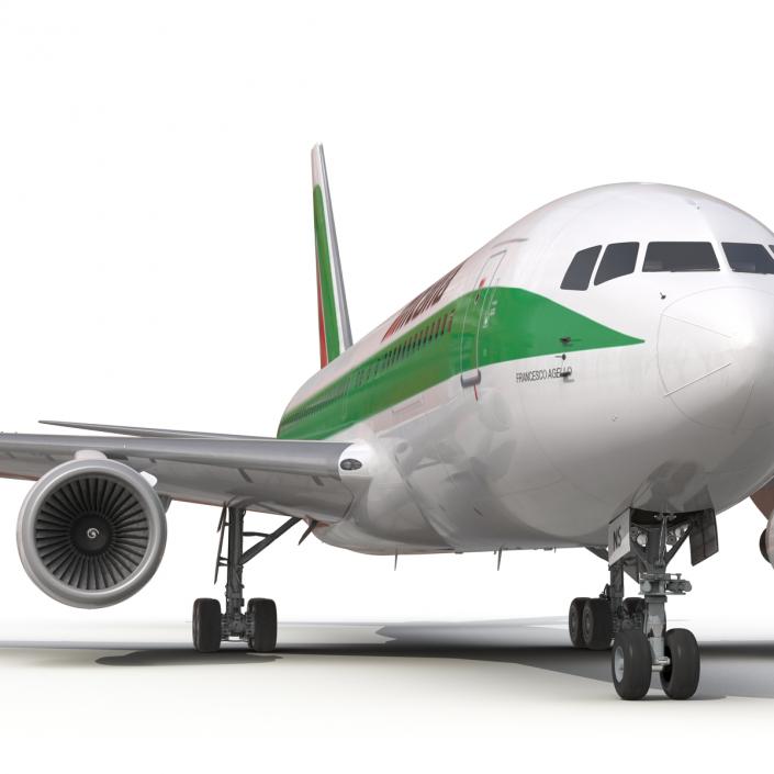 3D model Boeing 767-200ER Alitalia