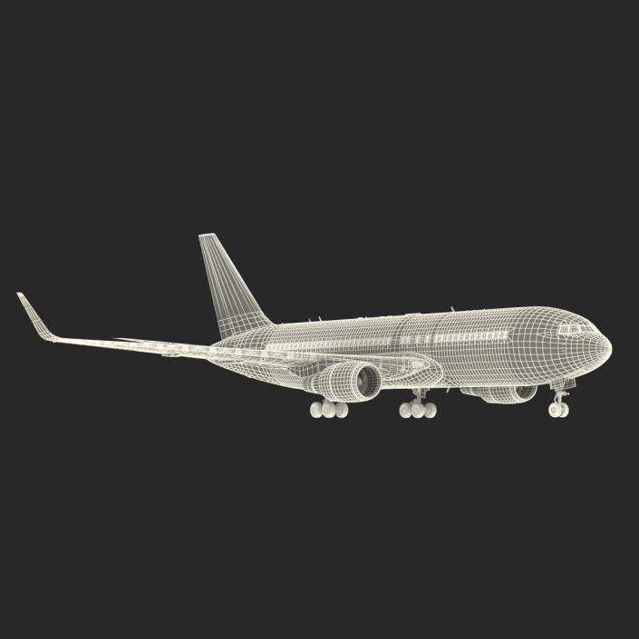 3D model Boeing 767-200ER Alitalia