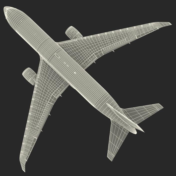 3D model Boeing 767-200ER Alitalia