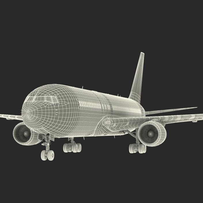 3D model Boeing 767-200ER Alitalia