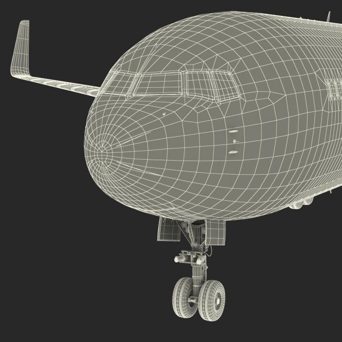 3D model Boeing 767-200ER Alitalia