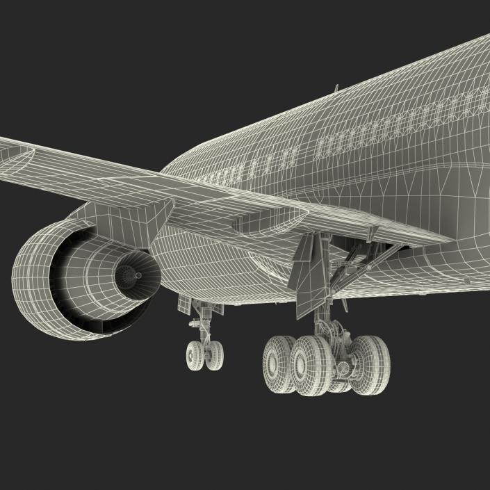 3D model Boeing 767-200ER Alitalia