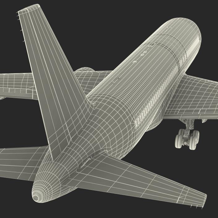 3D model Boeing 767-200ER Alitalia