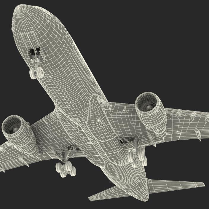 3D model Boeing 767-200ER Alitalia