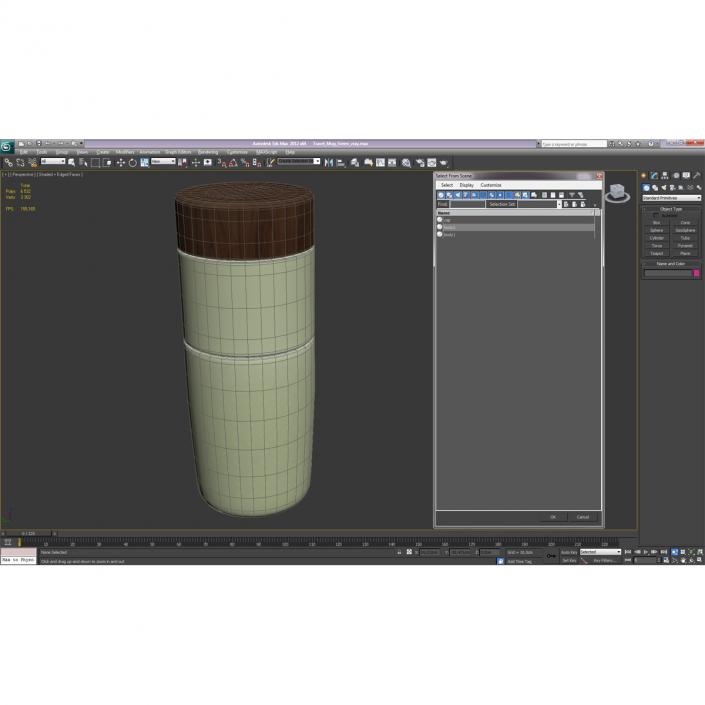 3D Travel Mug Green