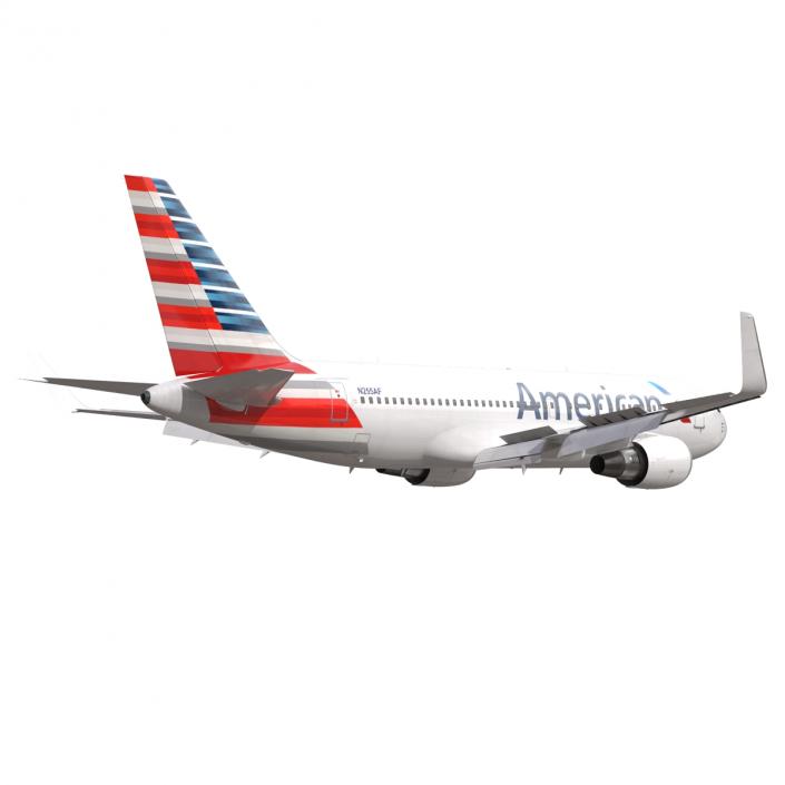 Boeing 767-200ER American Airlines 3D model