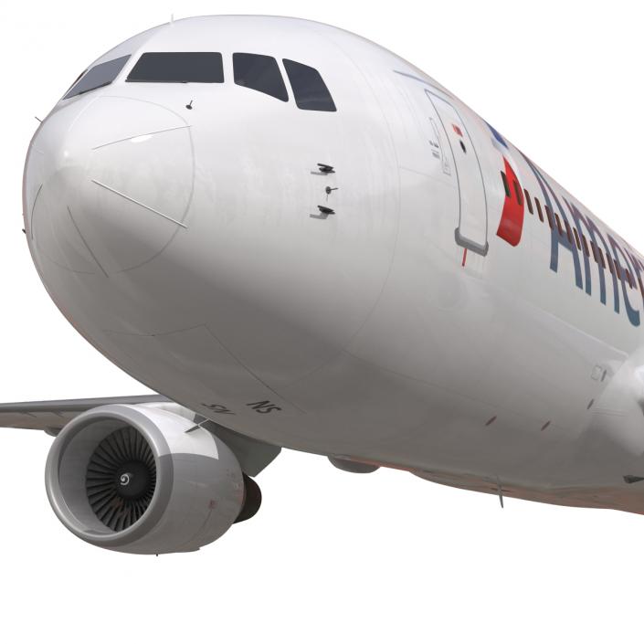 Boeing 767-200ER American Airlines 3D model