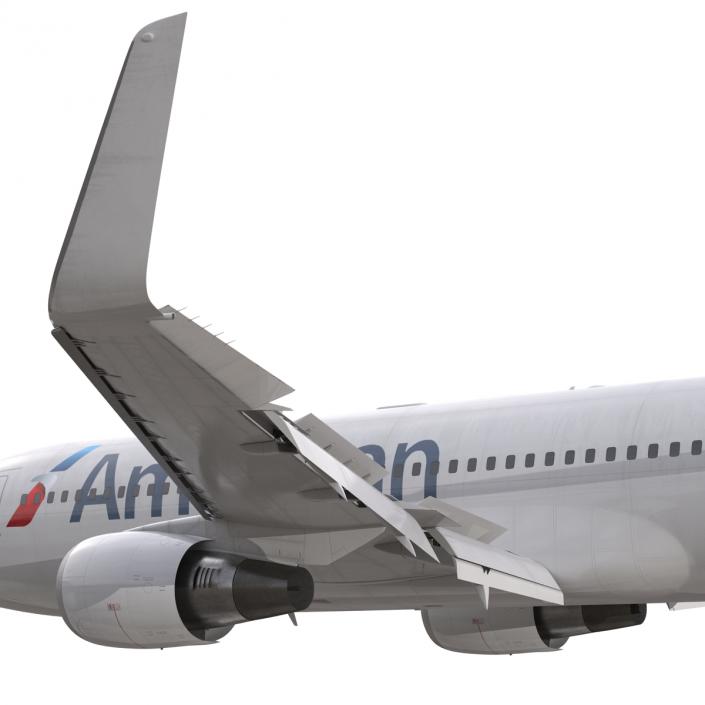 Boeing 767-200ER American Airlines 3D model