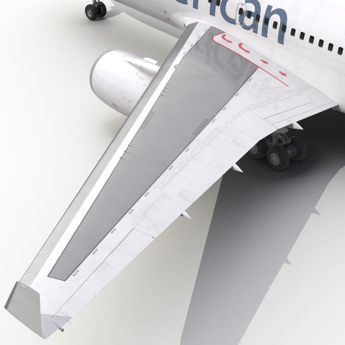 Boeing 767-200ER American Airlines 3D model