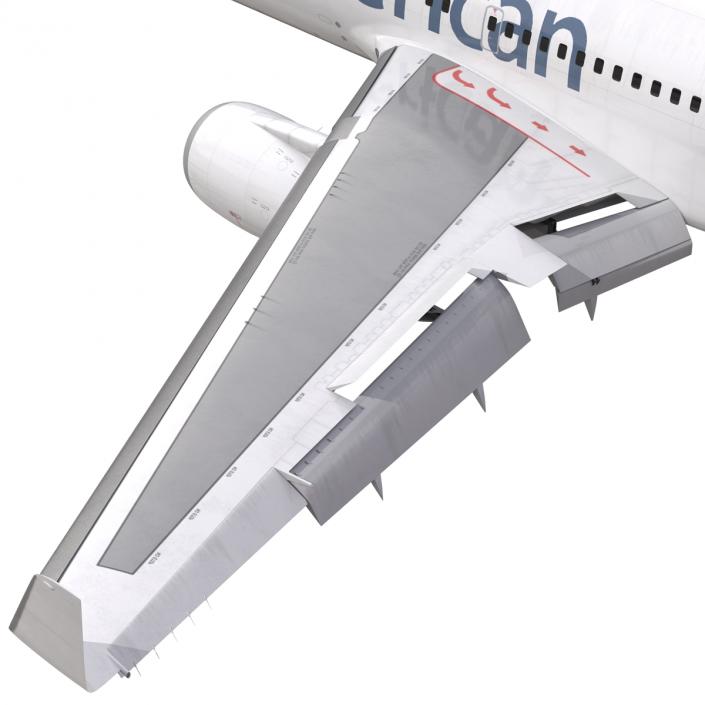 Boeing 767-200ER American Airlines 3D model