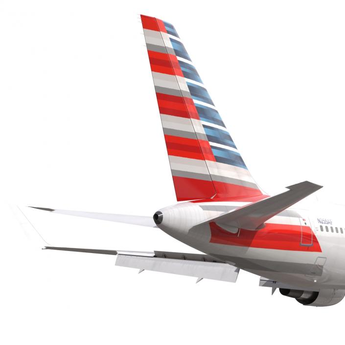 Boeing 767-200ER American Airlines 3D model