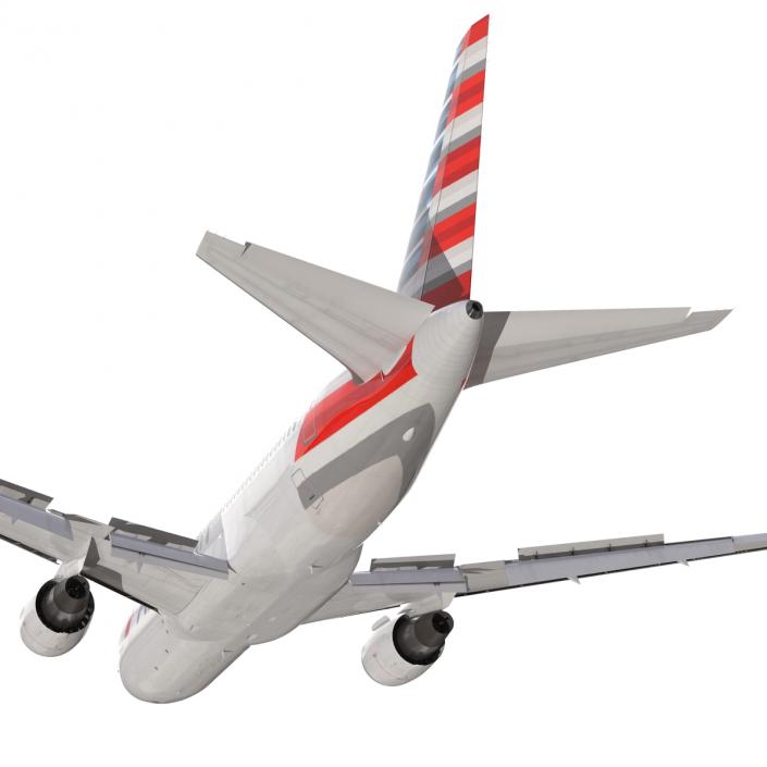 Boeing 767-200ER American Airlines 3D model