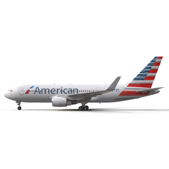 Boeing 767-200ER American Airlines 3D model