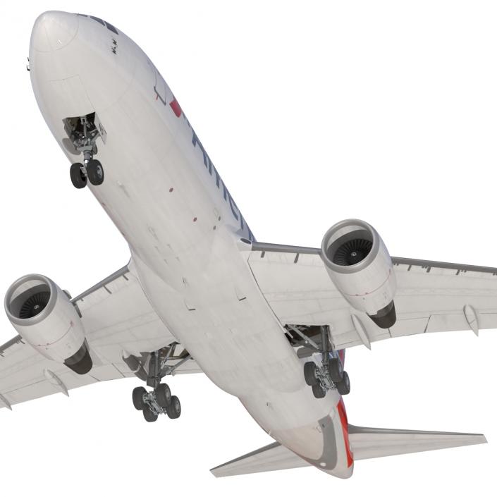 Boeing 767-200ER American Airlines 3D model