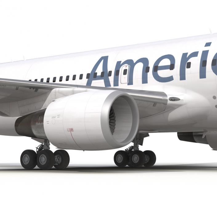 Boeing 767-200ER American Airlines 3D model