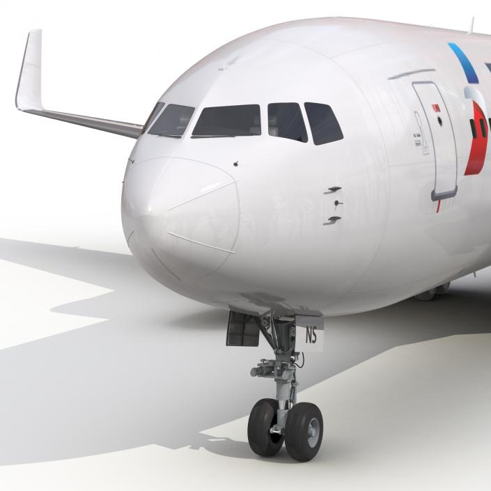 Boeing 767-200ER American Airlines 3D model