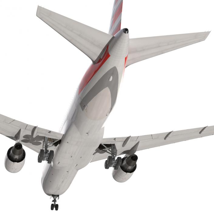 Boeing 767-200ER American Airlines 3D model