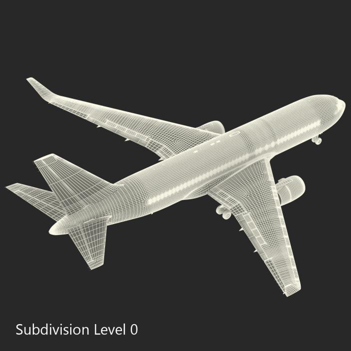 Boeing 767-200ER American Airlines 3D model