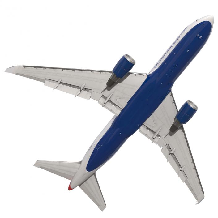 Boeing 767-200ER British Airways 3D