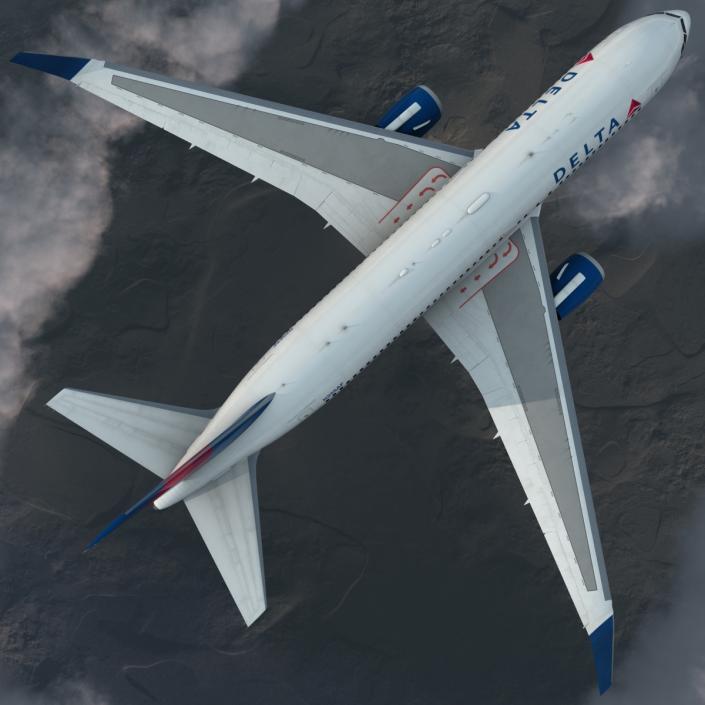 Boeing 767-200ER Delta Air Lines 3D