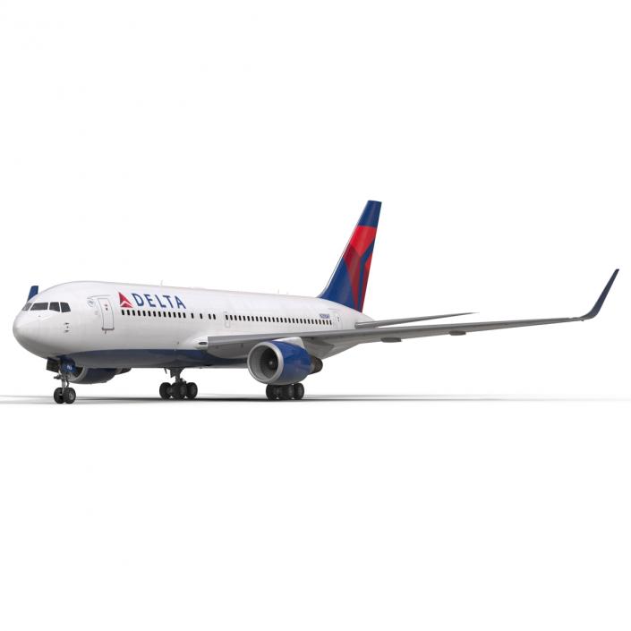 Boeing 767-200ER Delta Air Lines 3D