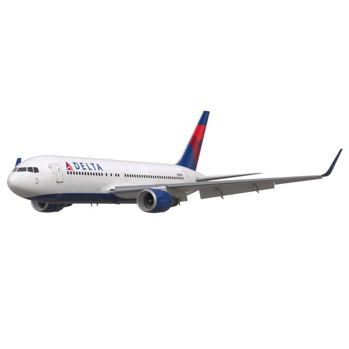 Boeing 767-200ER Delta Air Lines 3D