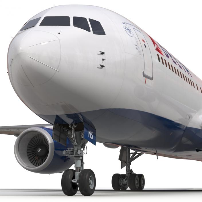 Boeing 767-200ER Delta Air Lines 3D