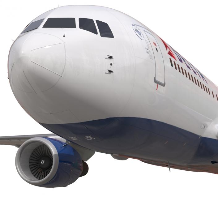 Boeing 767-200ER Delta Air Lines 3D