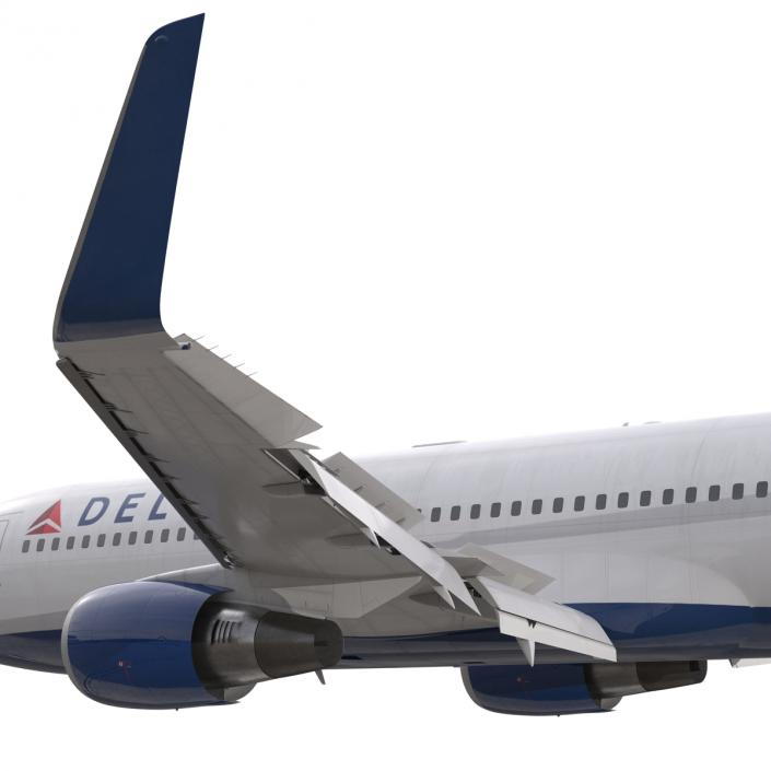 Boeing 767-200ER Delta Air Lines 3D