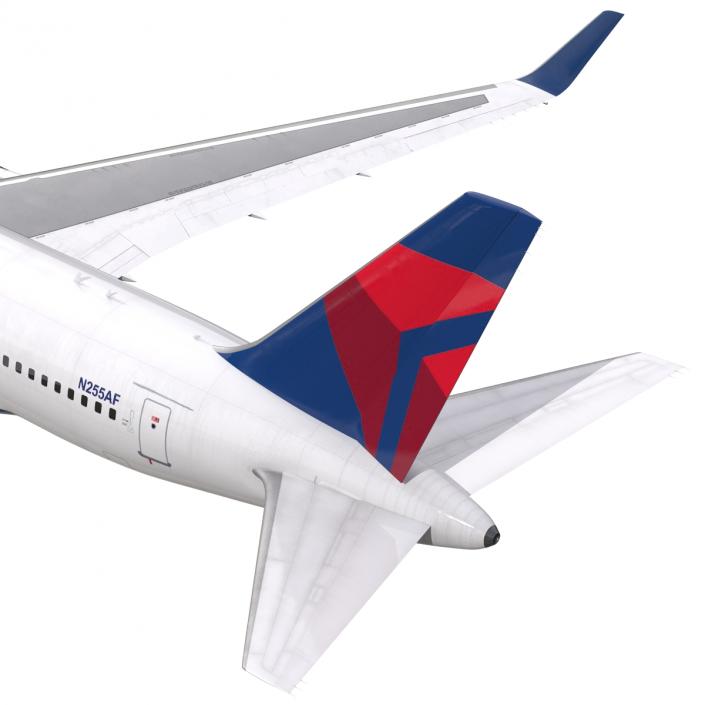 Boeing 767-200ER Delta Air Lines 3D