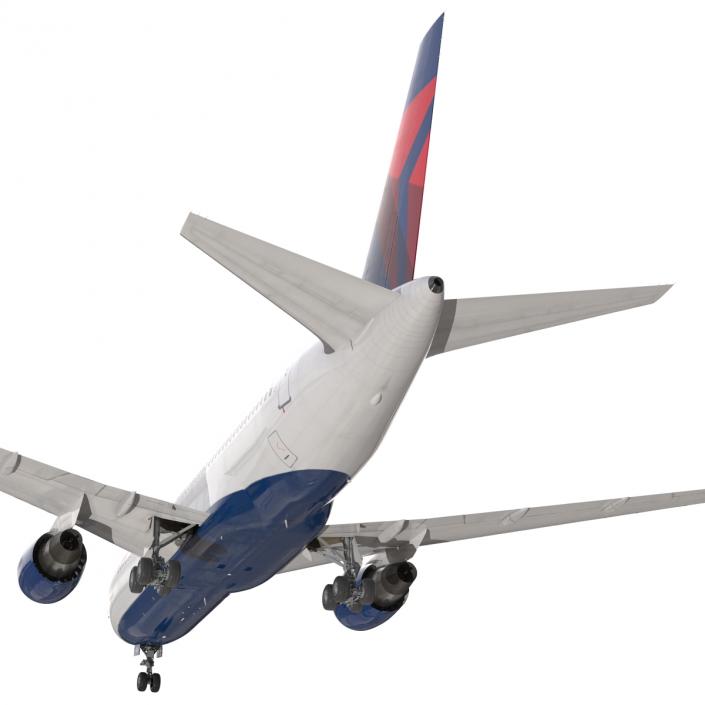 Boeing 767-200ER Delta Air Lines 3D