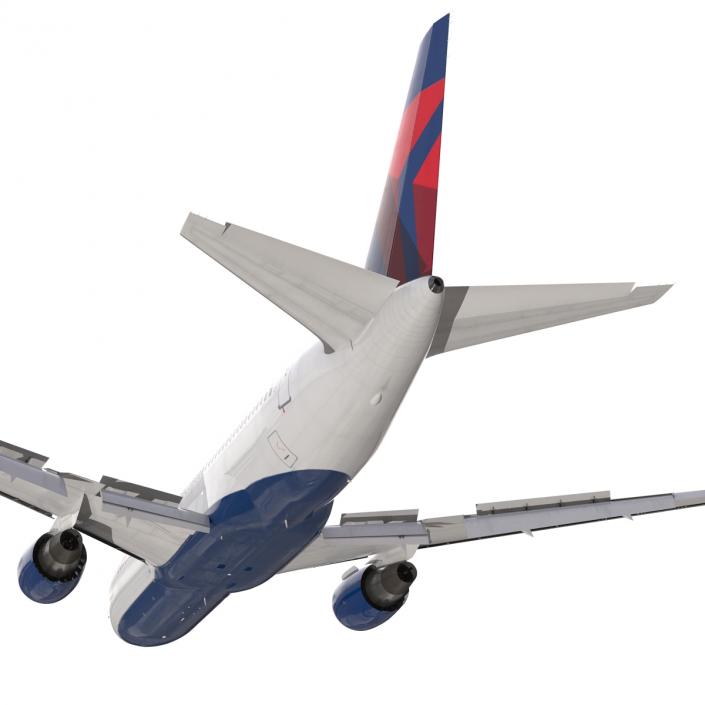 Boeing 767-200ER Delta Air Lines 3D