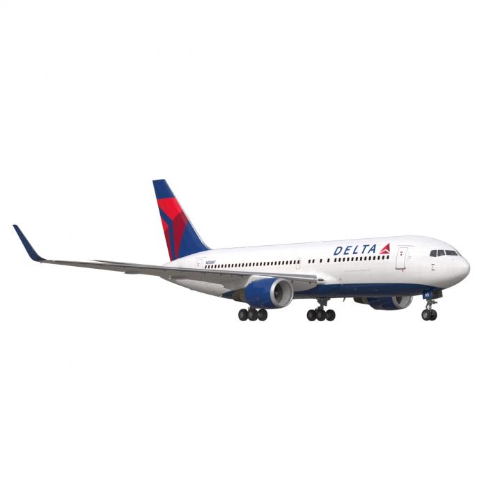 Boeing 767-200ER Delta Air Lines 3D