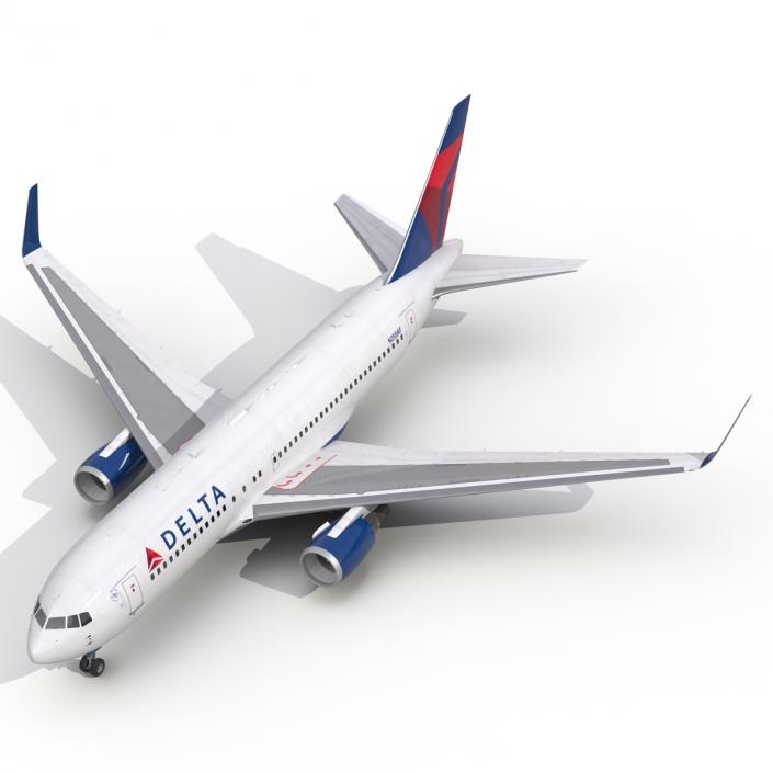 Boeing 767-200ER Delta Air Lines 3D