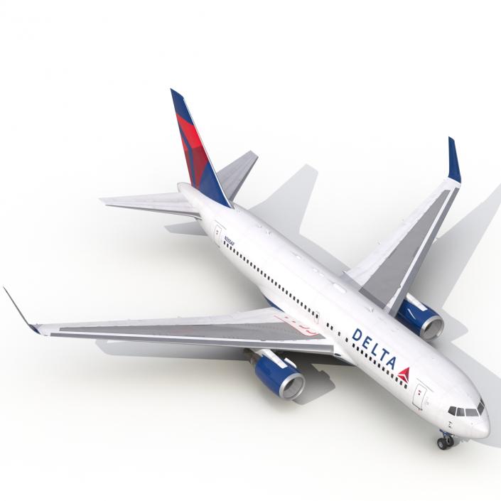 Boeing 767-200ER Delta Air Lines 3D