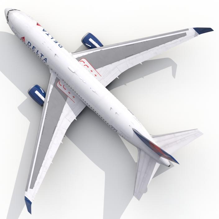 Boeing 767-200ER Delta Air Lines 3D