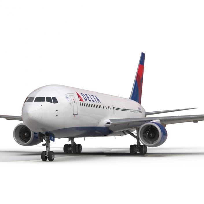 Boeing 767-200ER Delta Air Lines 3D