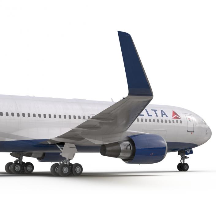 Boeing 767-200ER Delta Air Lines 3D