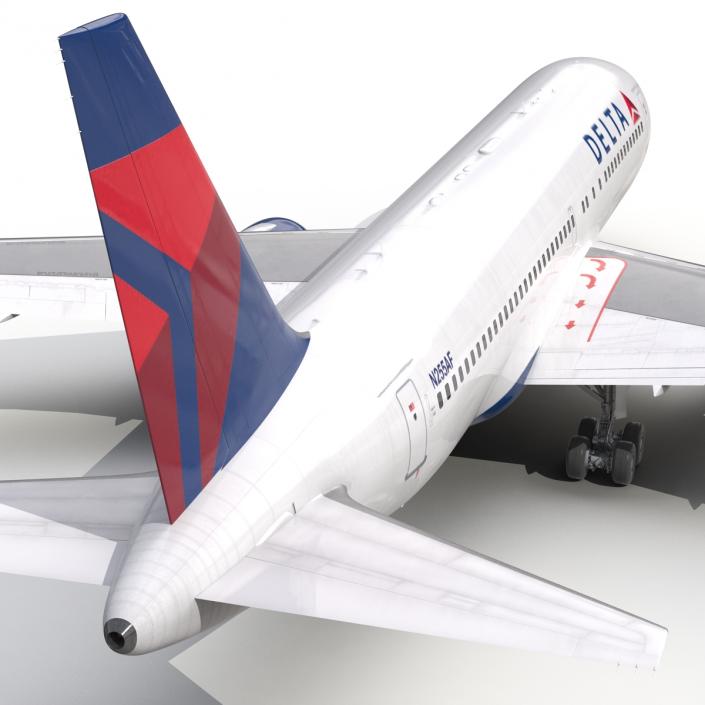 Boeing 767-200ER Delta Air Lines 3D