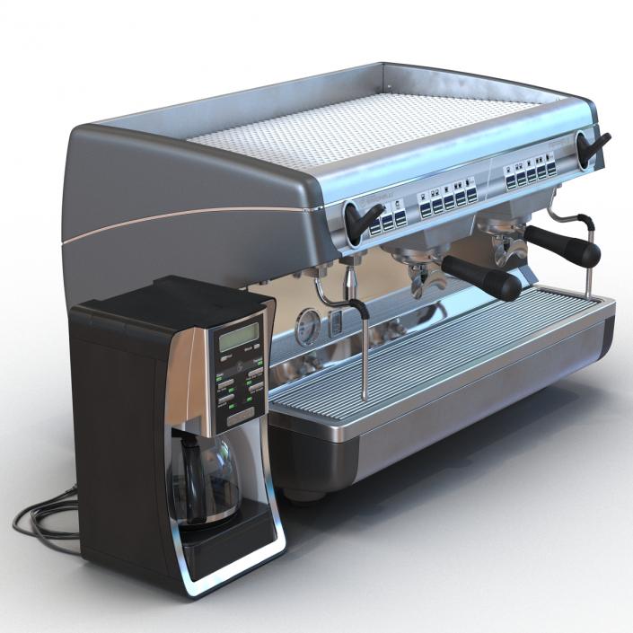 3D Coffee Machines Collection