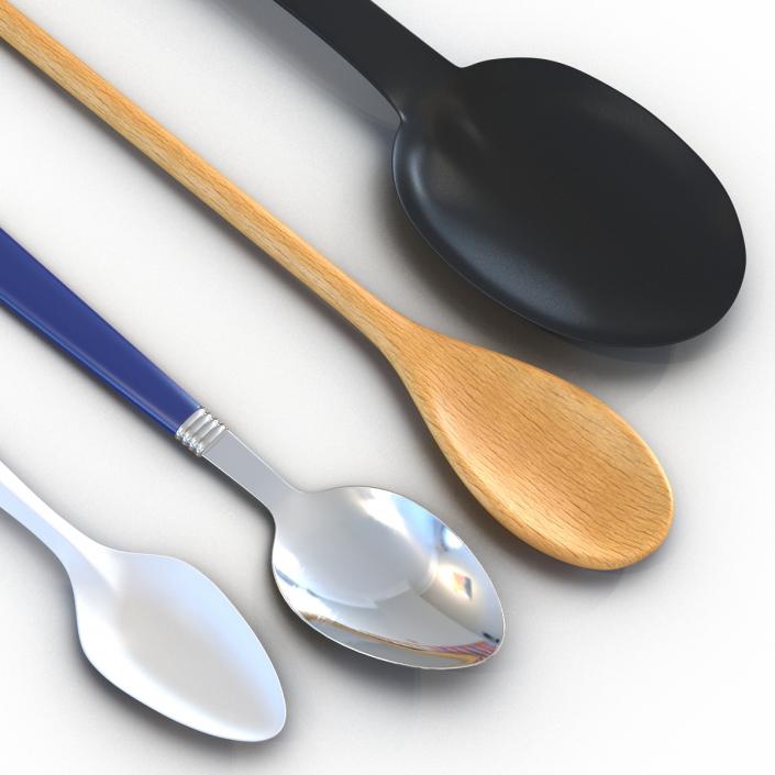 Spoons Collection 3D